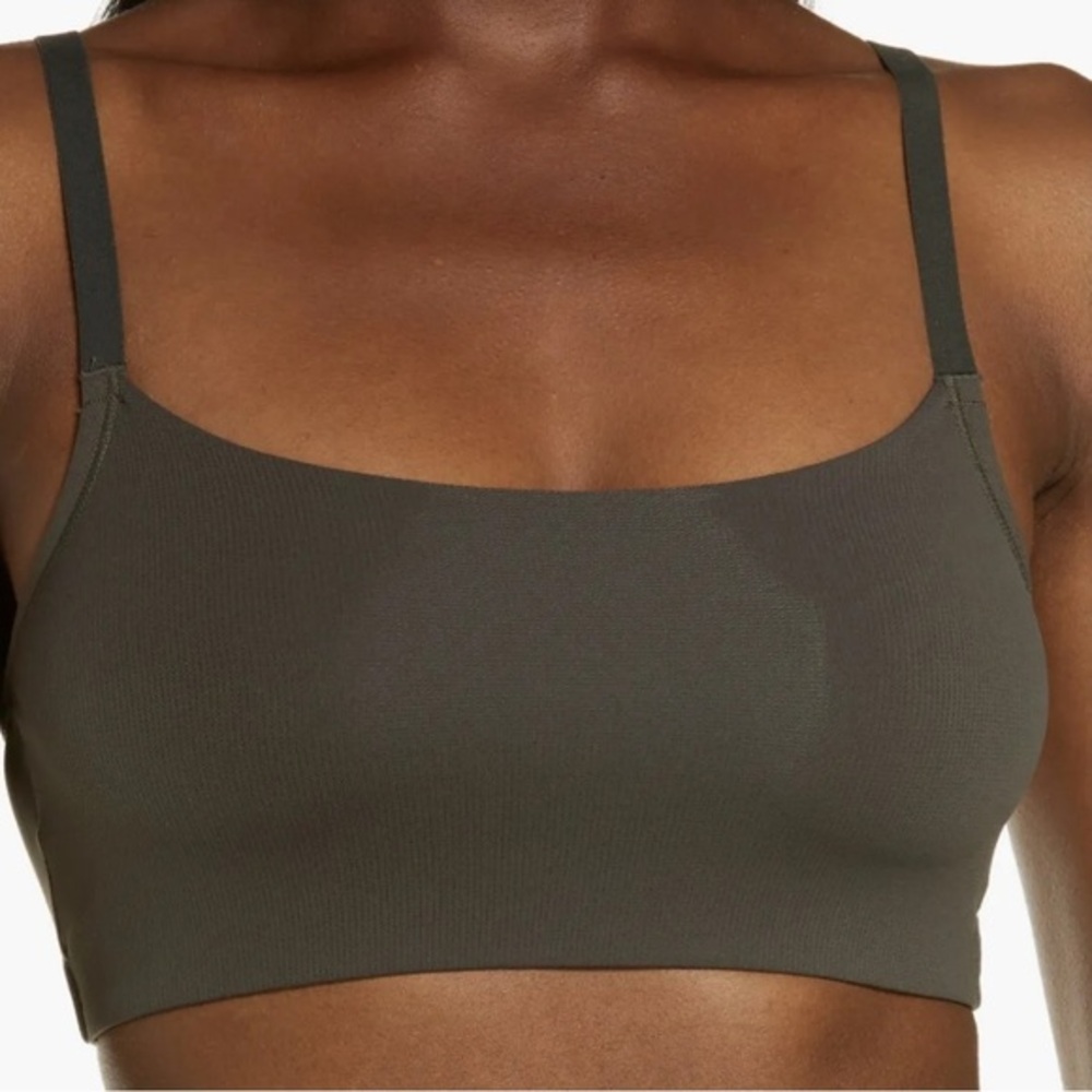 NATORI SPORTS BRA 755195 LIMITLESS CONVERTIBLE Sz Large Dark Grey